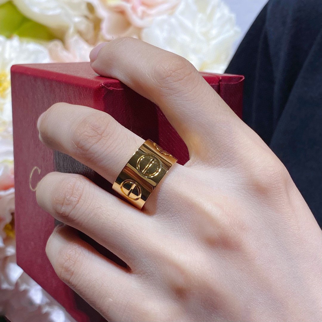 [⭐Clover Jewelry]LOVE 11MM LARGE RING