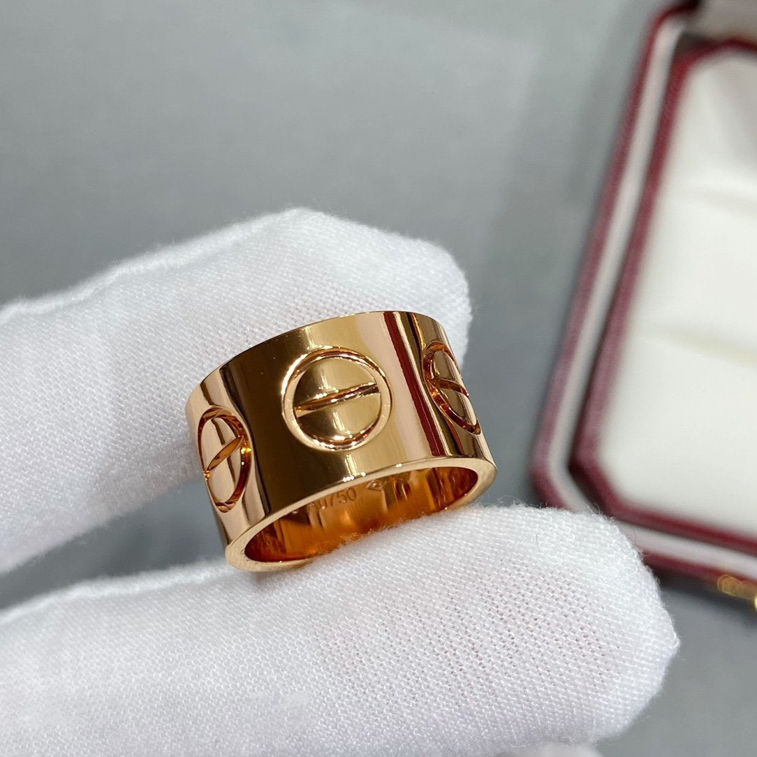 [⭐Clover Jewelry]LOVE 11MM LARGE RING