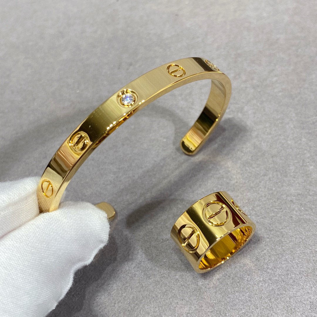 [⭐Clover Jewelry]LOVE 11MM LARGE RING