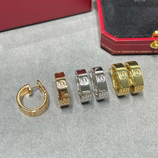[⭐Clover Jewelry]LOVE 5.5MM EARRINGS
