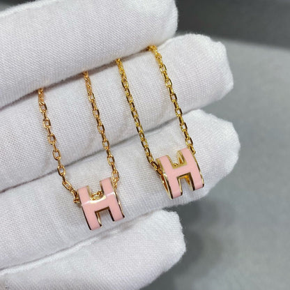 [⭐Clover Jewelry]MINI POP H NECKLACE
