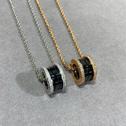 [⭐Clover Jewelry]ZERO 1 DIAMOND CERAMIC NECKLACE