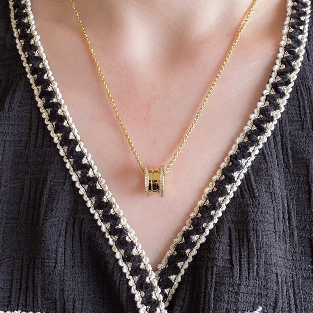[⭐Clover Jewelry]ZERO 1 DIAMOND NECKLACE