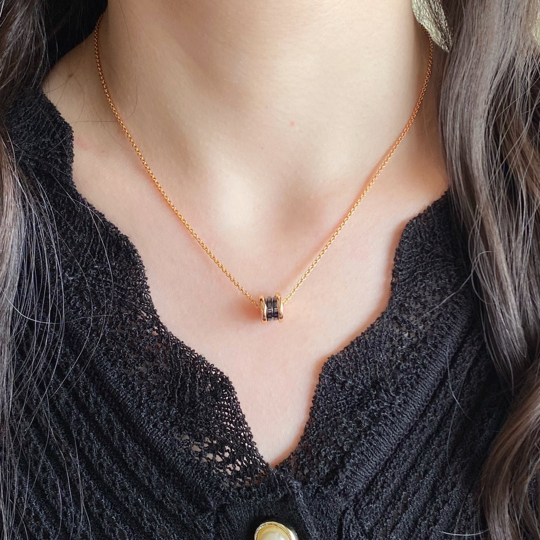 [⭐Clover Jewelry]ZERO 1 CERAMIC MINI NECKLACE