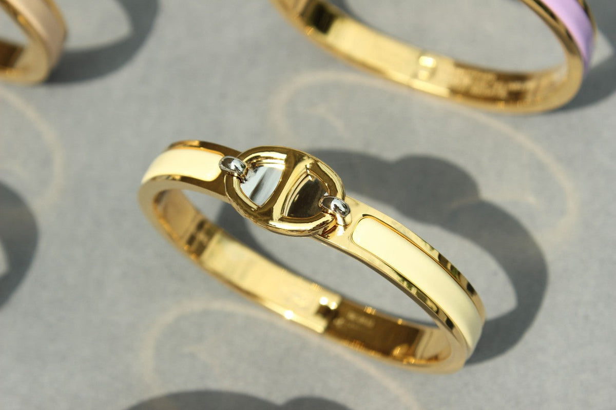 [⭐Clover Jewelry]CLIC CHAINE GOLD BRACELET
