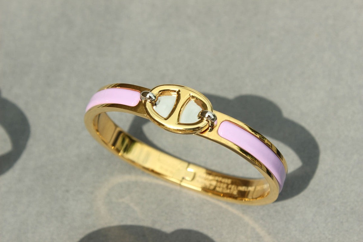 [⭐Clover Jewelry]CLIC CHAINE GOLD BRACELET