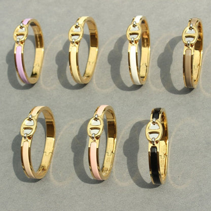 [⭐Clover Jewelry]CLIC CHAINE GOLD BRACELET