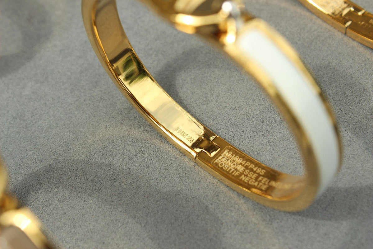 [⭐Clover Jewelry]CLIC CHAINE GOLD BRACELET