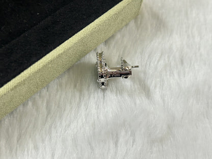 [⭐Clover Jewelry]CLOVER PIETERSITE MEDIUM STUD EARRINGS