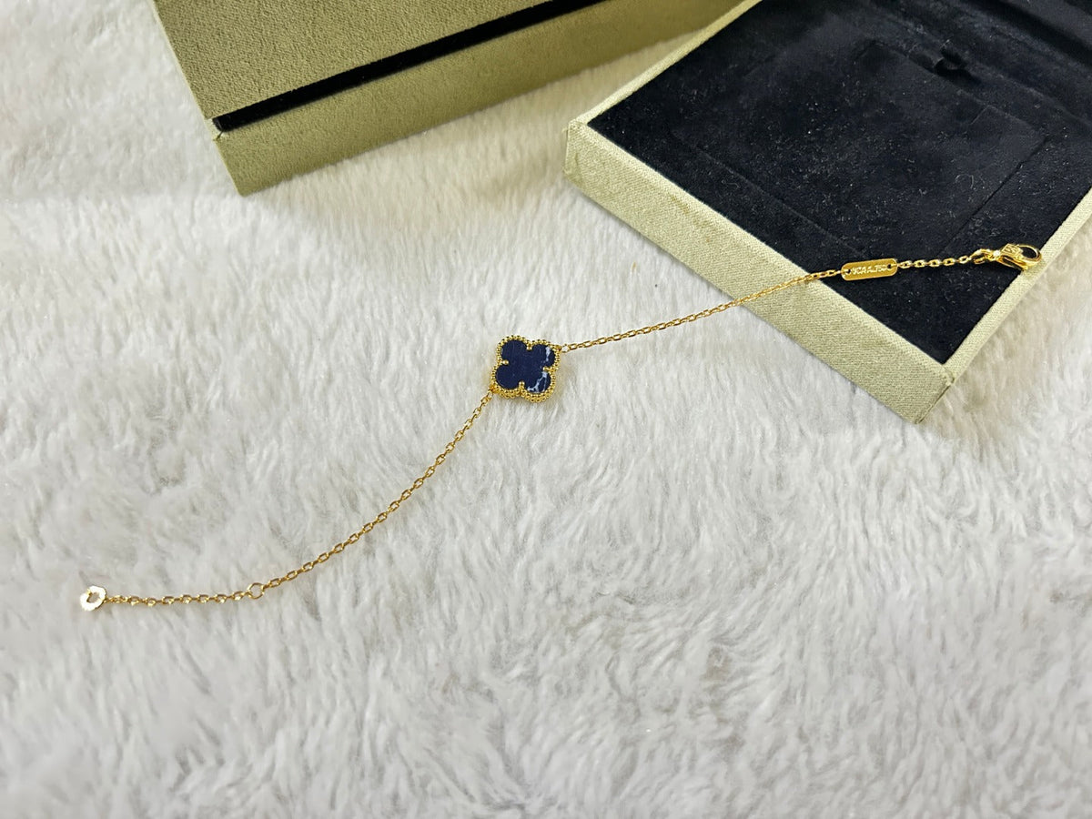 [⭐Clover Jewelry]CLOVER 1 MOTIF PIETERSITE BRACELET