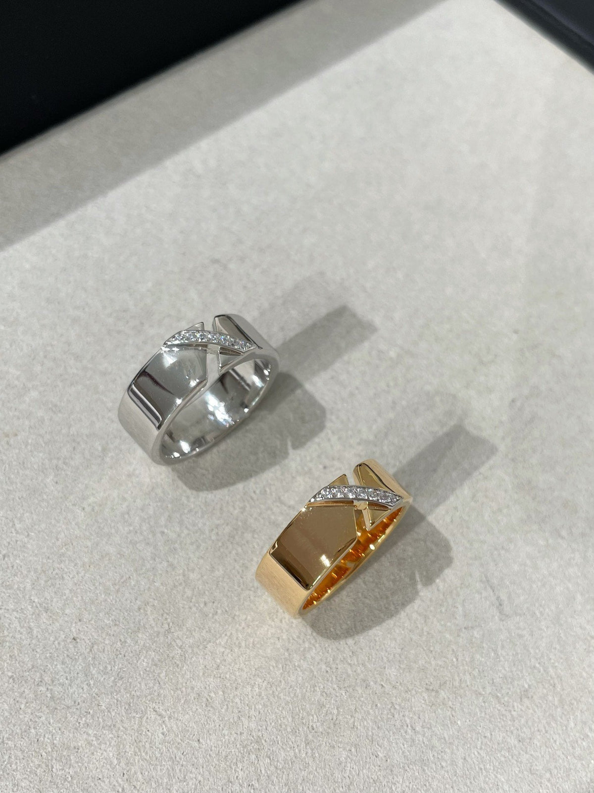 [⭐Clover Jewelry]LIENS EVIDENCE DIAOMOND RING
