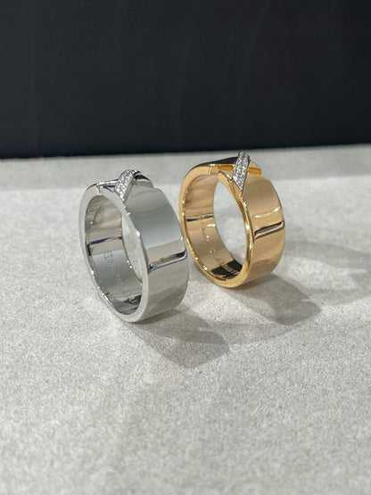 [⭐Clover Jewelry]LIENS EVIDENCE DIAOMOND RING