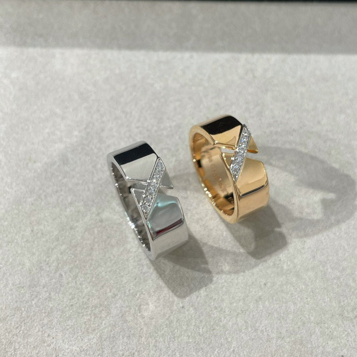 [⭐Clover Jewelry]LIENS EVIDENCE DIAOMOND RING