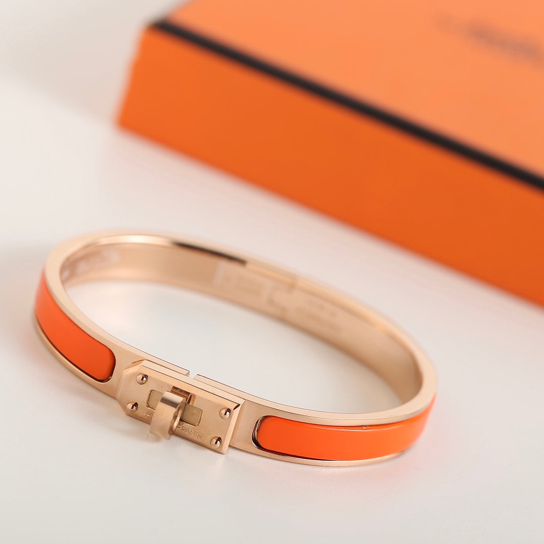[⭐Clover Jewelry]HM KELLY ORANGE BRACELET