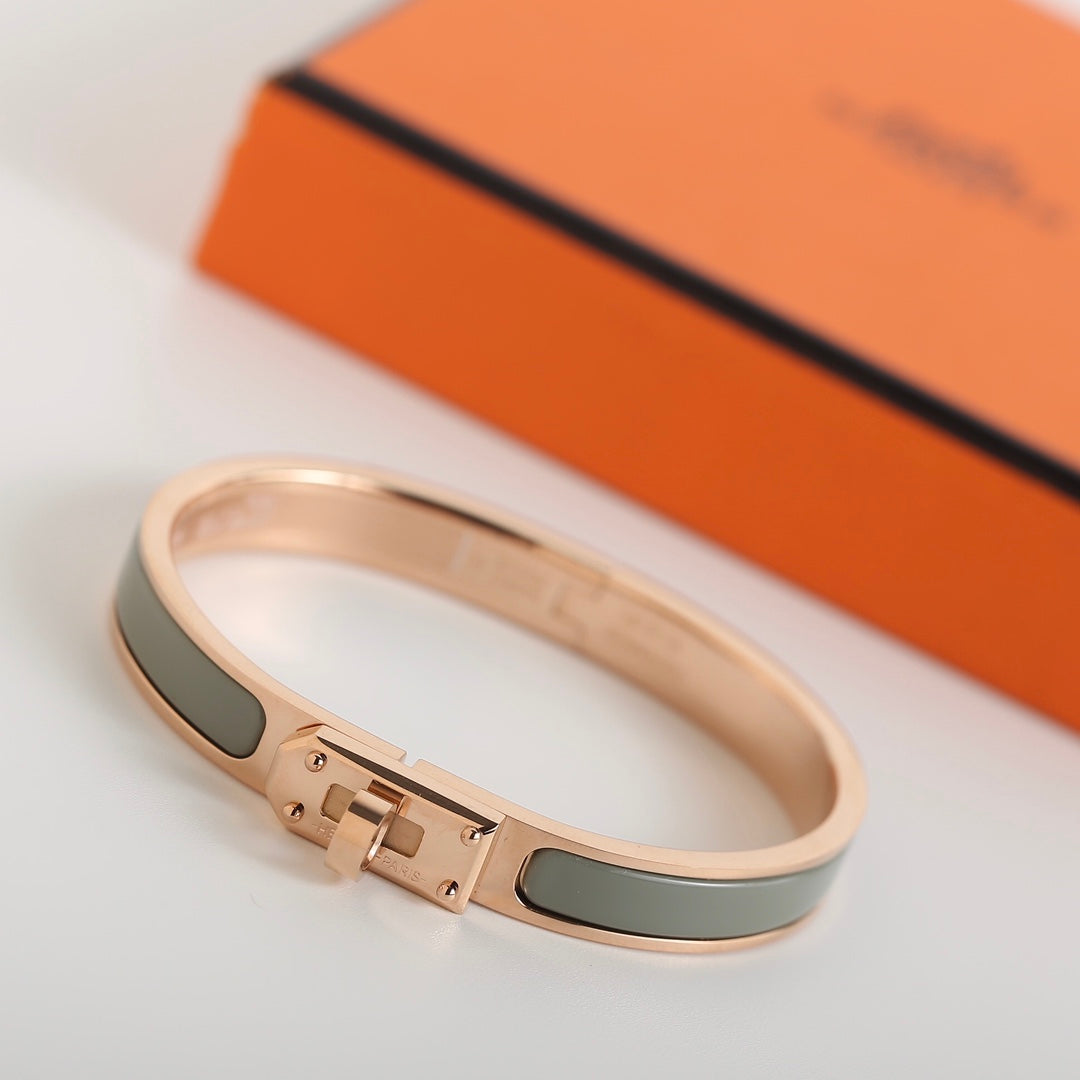 [⭐Clover Jewelry]HM KELLY BLUE GREEN BRACELET