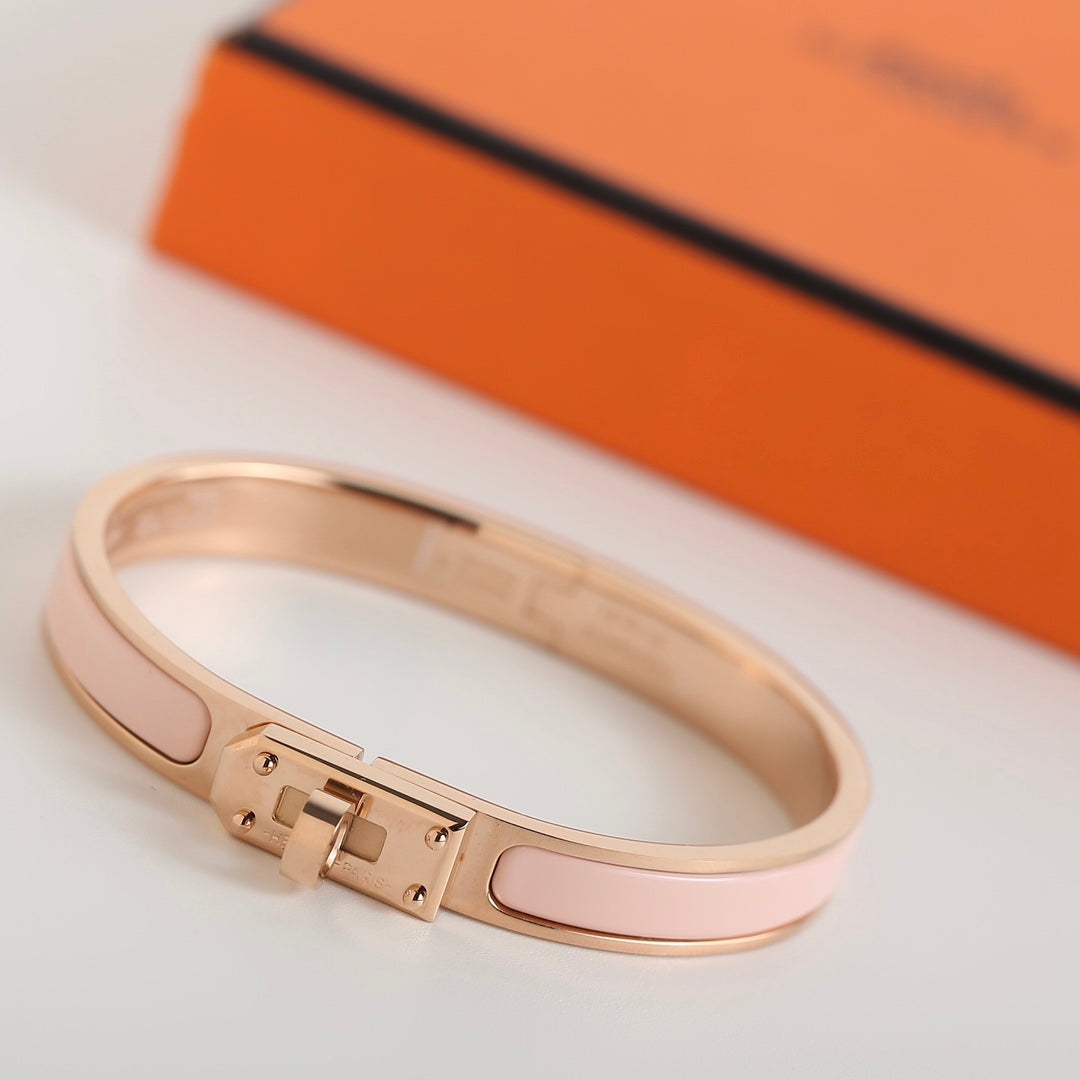 [⭐Clover Jewelry]HM KELLY LIGHT PINK BRACELET