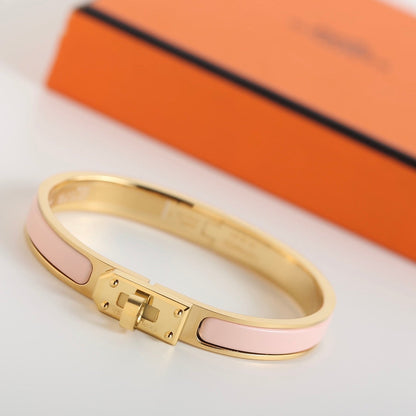 [⭐Clover Jewelry]HM KELLY LIGHT PINK BRACELET