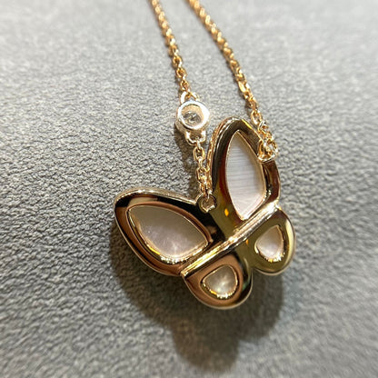 [⭐Clover Jewelry]BUTTERFLY MOP DIAMOND NECKLACE