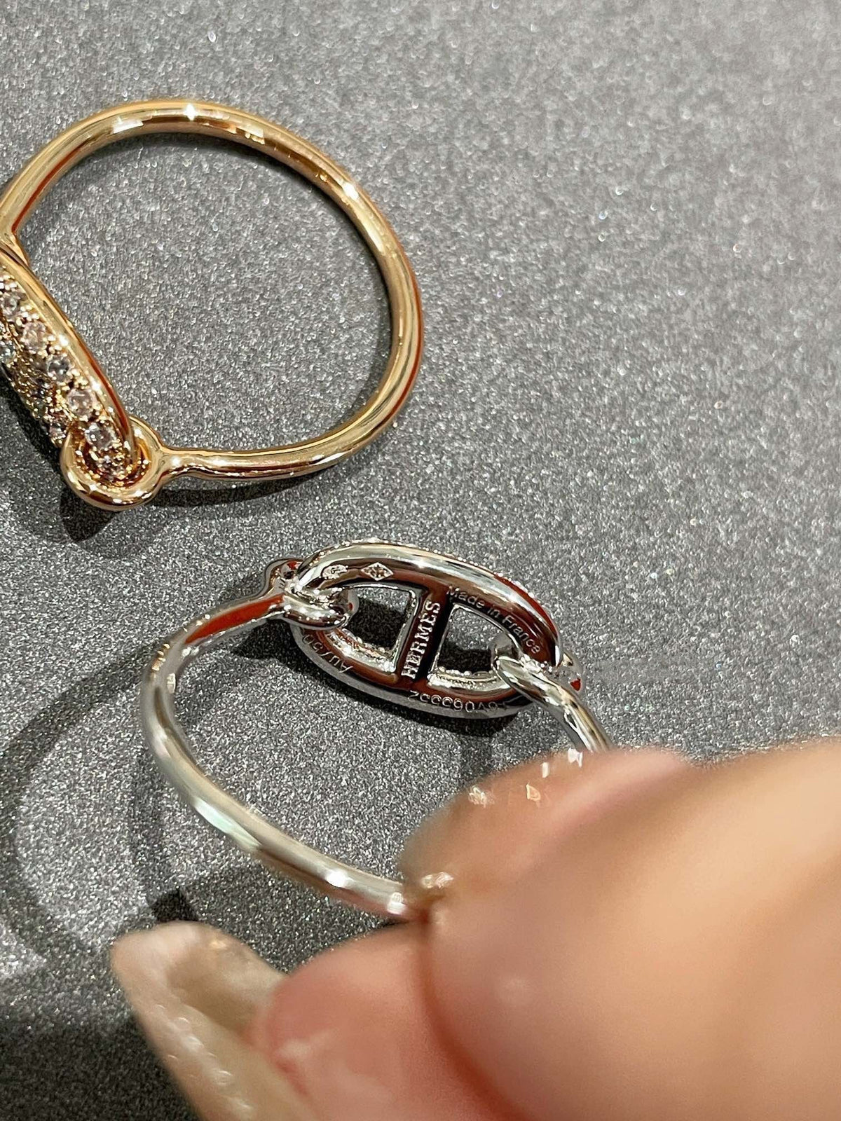 [⭐Clover Jewelry]RONDE SMALL DIAMOND RING