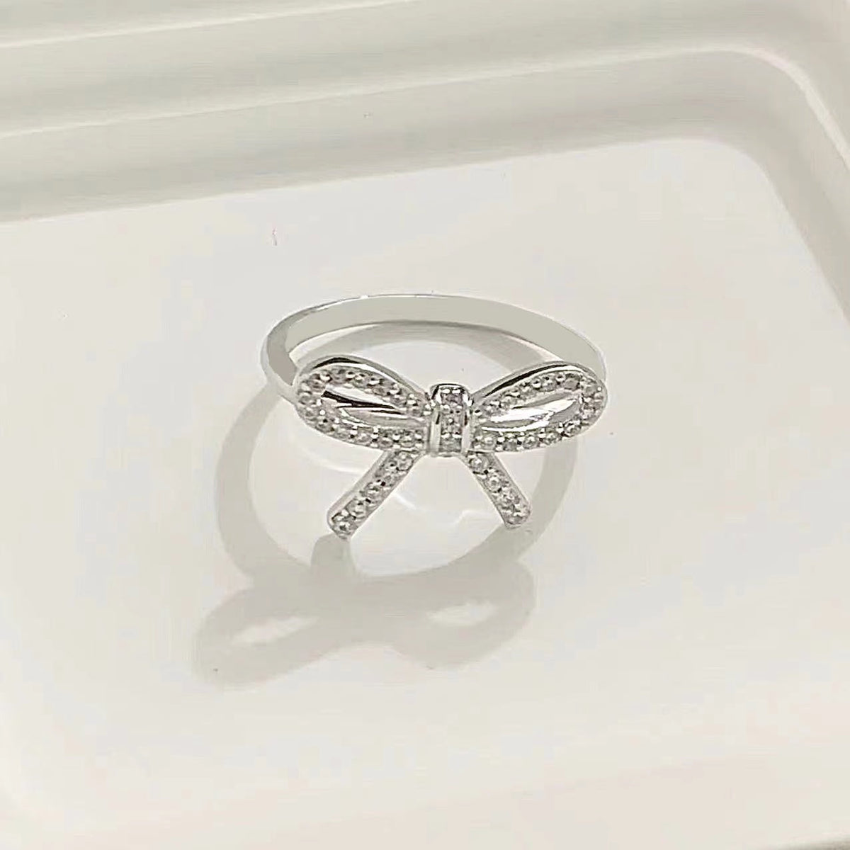 [Clover Jewelry]TWIST BOW RING