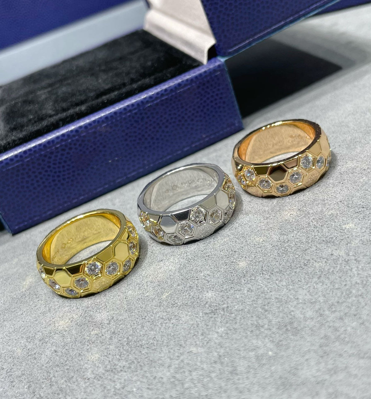 [⭐Clover Jewelry]BEE LOVE DIAMOND LARGE RING