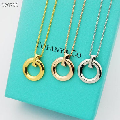 [Clover Jewelry]T1 CIRCLE MEDIUM NECKLACE