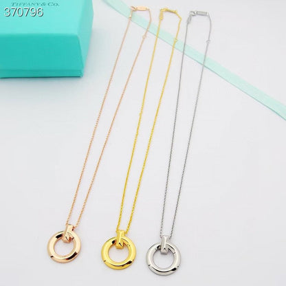 [Clover Jewelry]T1 CIRCLE MEDIUM NECKLACE