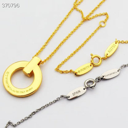 [Clover Jewelry]T1 CIRCLE MEDIUM NECKLACE