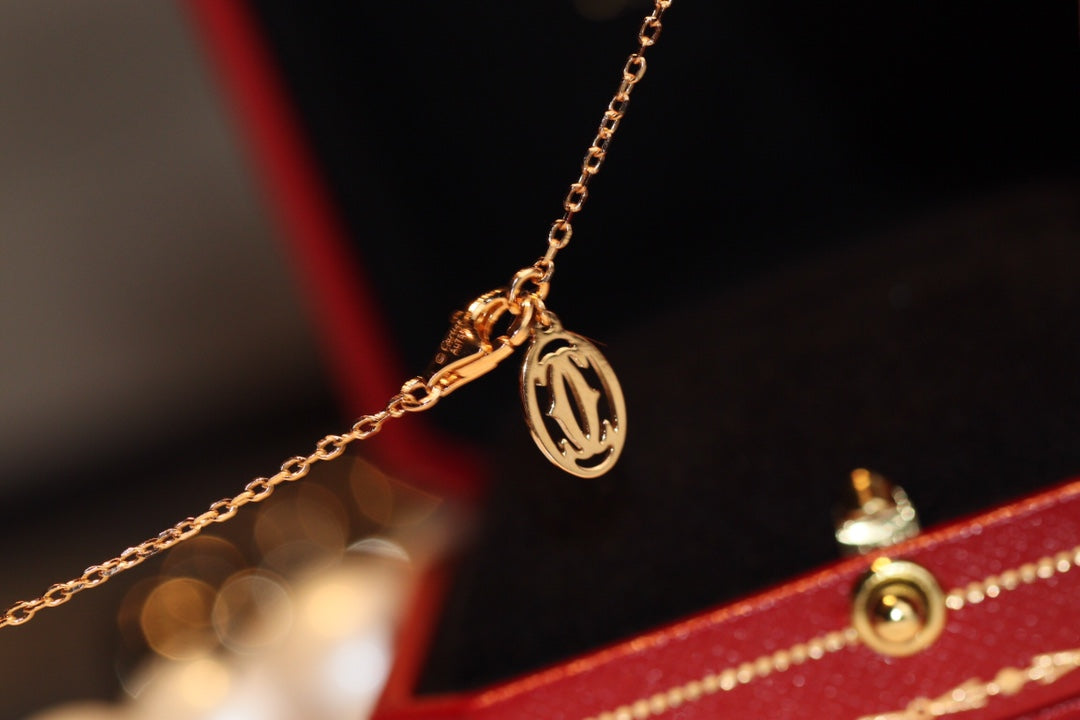 [⭐Clover Jewelry]DAMOUR DIAMOND NECKLACE