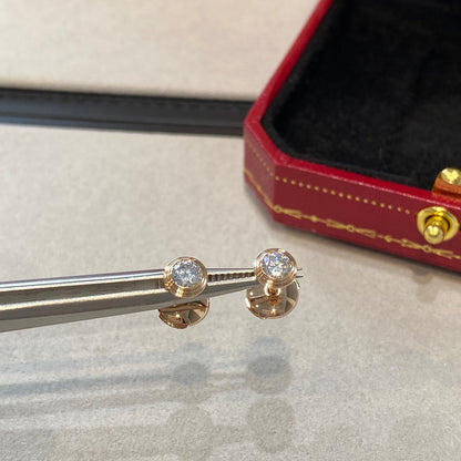 [⭐Clover Jewelry]DAMOUR DIAMOND EARRINGS