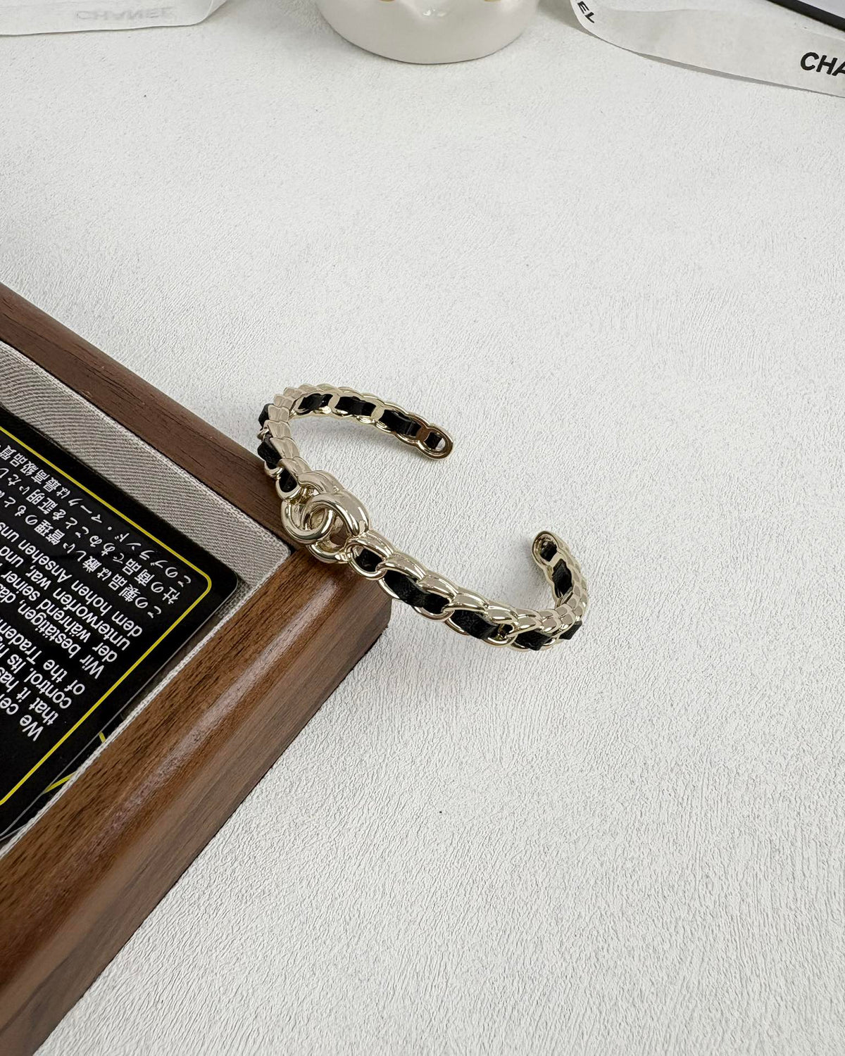 [⭐Clover Jewelry]Double C Open Bangle