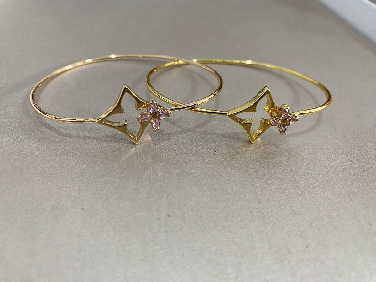 [⭐Clover Jewelry]Pink Diamond Bracelet