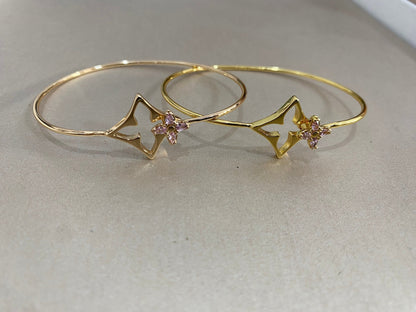 [⭐Clover Jewelry]Pink Diamond Bracelet
