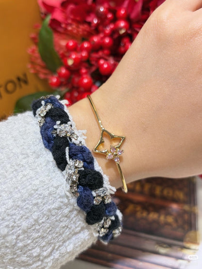 [⭐Clover Jewelry]Pink Diamond Bracelet
