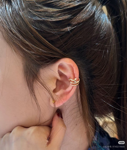 [⭐Clover Jewelry]Single-ear clip