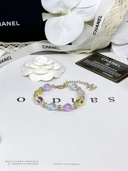 [⭐Clover Jewelry]Colorful Transparent Resin Bracelet