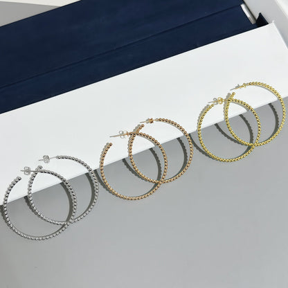 [⭐Clover Jewelry]SMOOTH BEAD STUD EARRINGS
