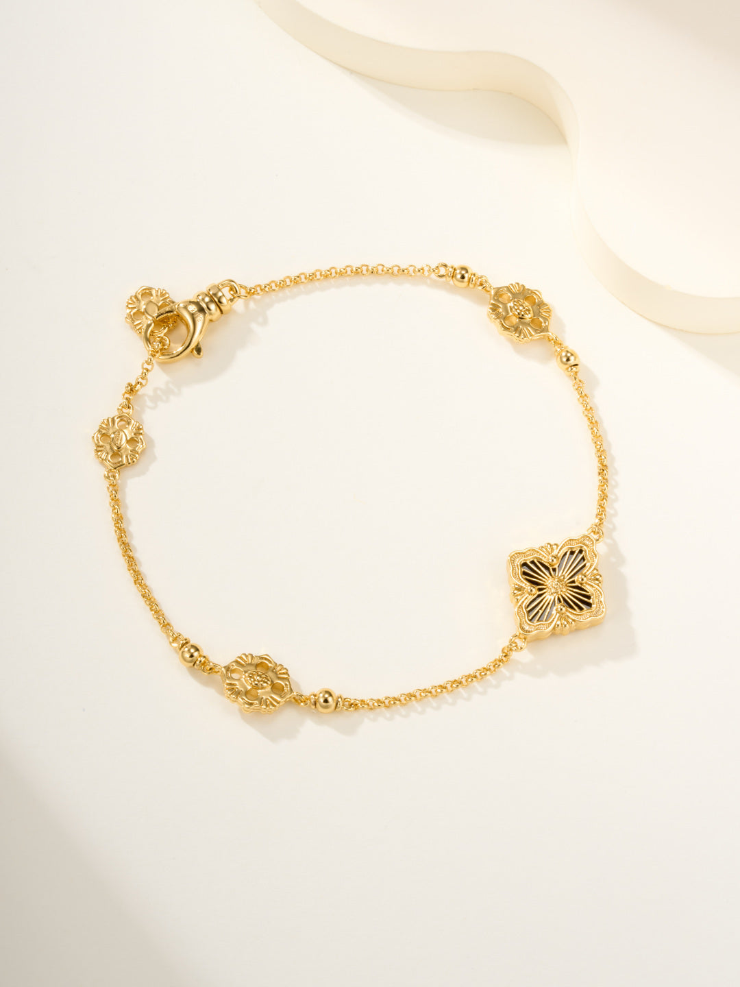[⭐Clover Jewelry]B.C.L ENAMELED One-Flower Bracelet（Various Colors)