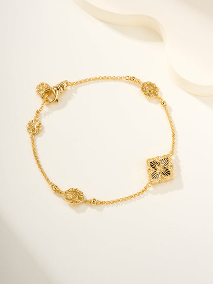 [⭐Clover Jewelry]B.C.L ENAMELED One-Flower Bracelet（Various Colors)