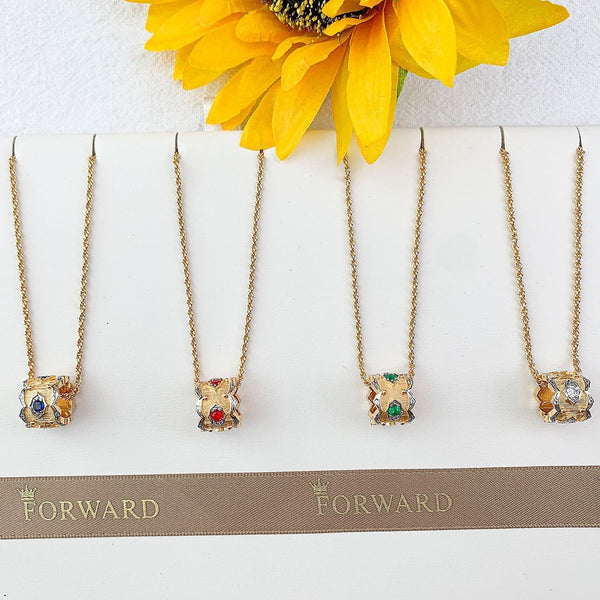[⭐Clover Jewelry] B.C.L “Little Waist” Enamel  NECKLACE（Various colors