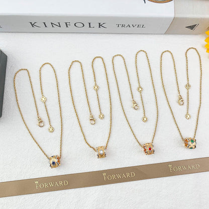 [⭐Clover Jewelry] B.C.L “Little Waist” Enamel  NECKLACE（Various colors