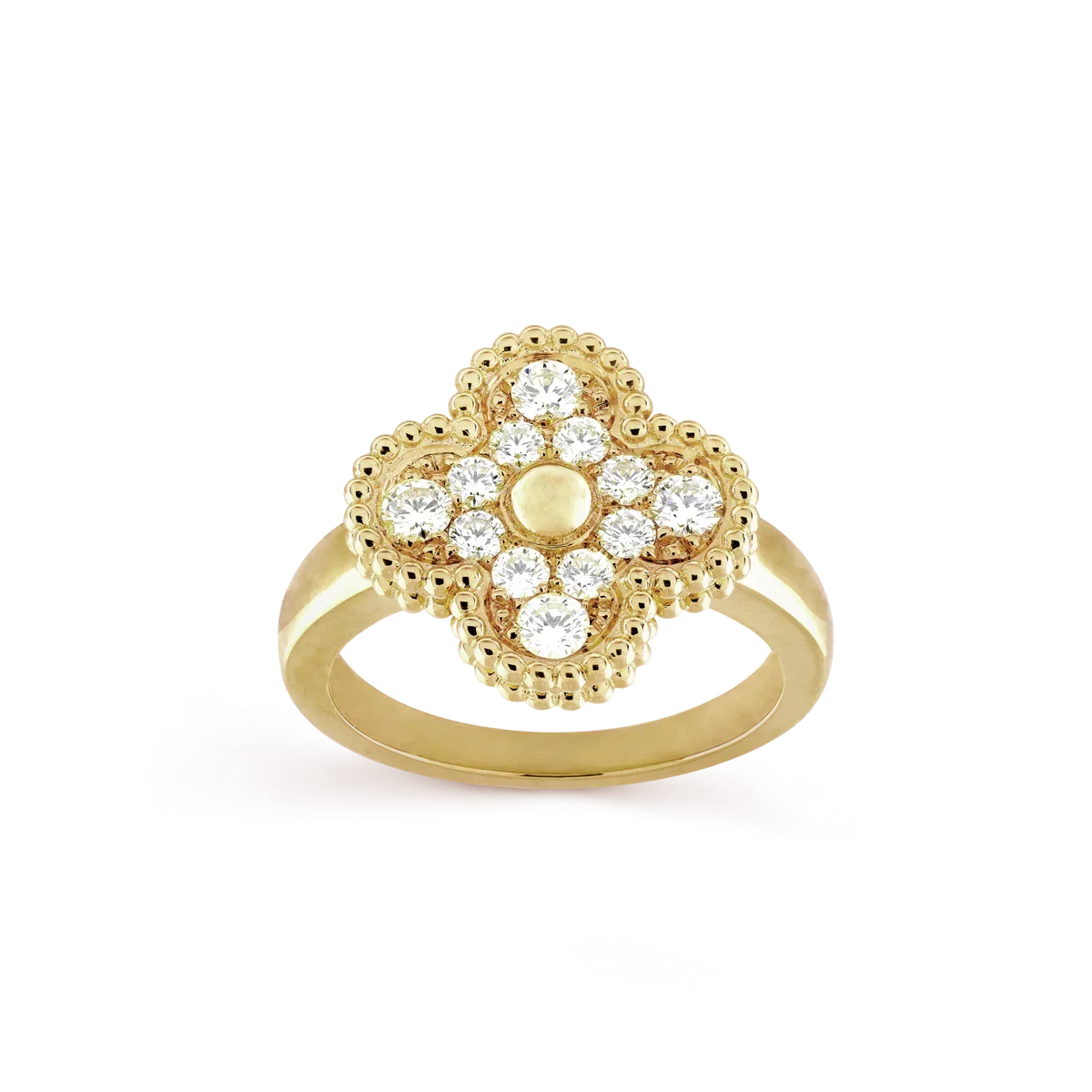 [⭐Clover Jewelry]CLOVER DIAMOND RING