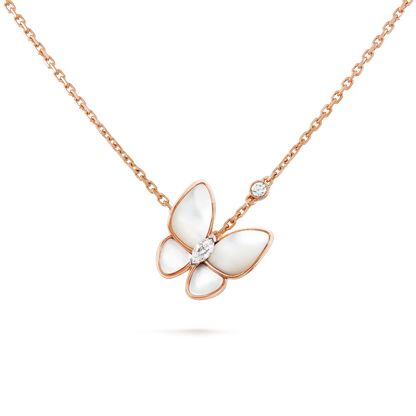 [⭐Clover Jewelry]BUTTERFLY MOP DIAMOND NECKLACE