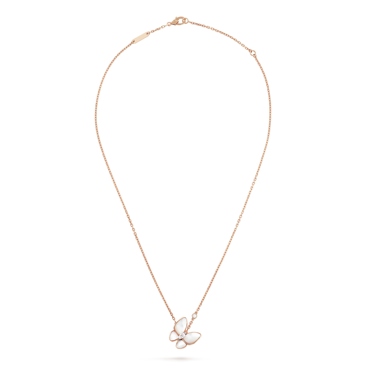 [⭐Clover Jewelry]BUTTERFLY MOP DIAMOND NECKLACE