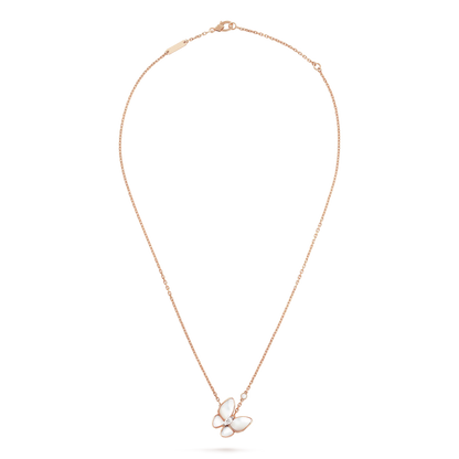 [⭐Clover Jewelry]BUTTERFLY MOP DIAMOND NECKLACE