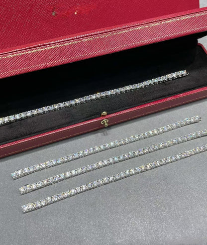 [⭐Clover Jewelry jewelrys]TENNIS BRACELET WITH FULL DIAMOND SETTING