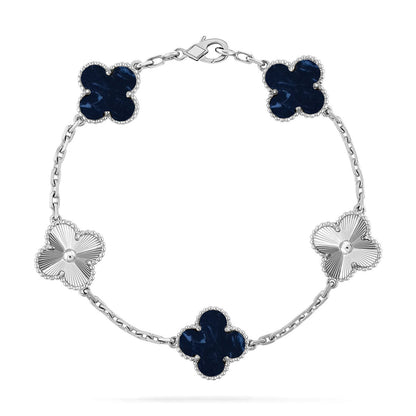 [⭐Clover Jewelry]CLOVER 5 MOTIF PIETERSITE BRACELET COLLECTION
