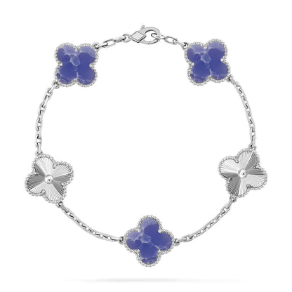 [⭐Clover Jewelry]CLOVER 5 MOTIF BLUE VEINS BRACELET COLLECTION