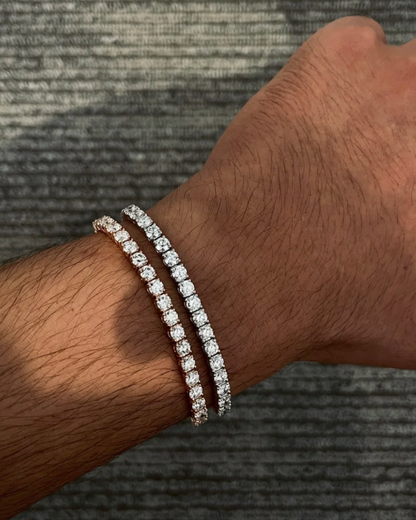 [⭐Clover Jewelry]  CLASSIC BASEBALL BRACELAT, 52 DIAMOND