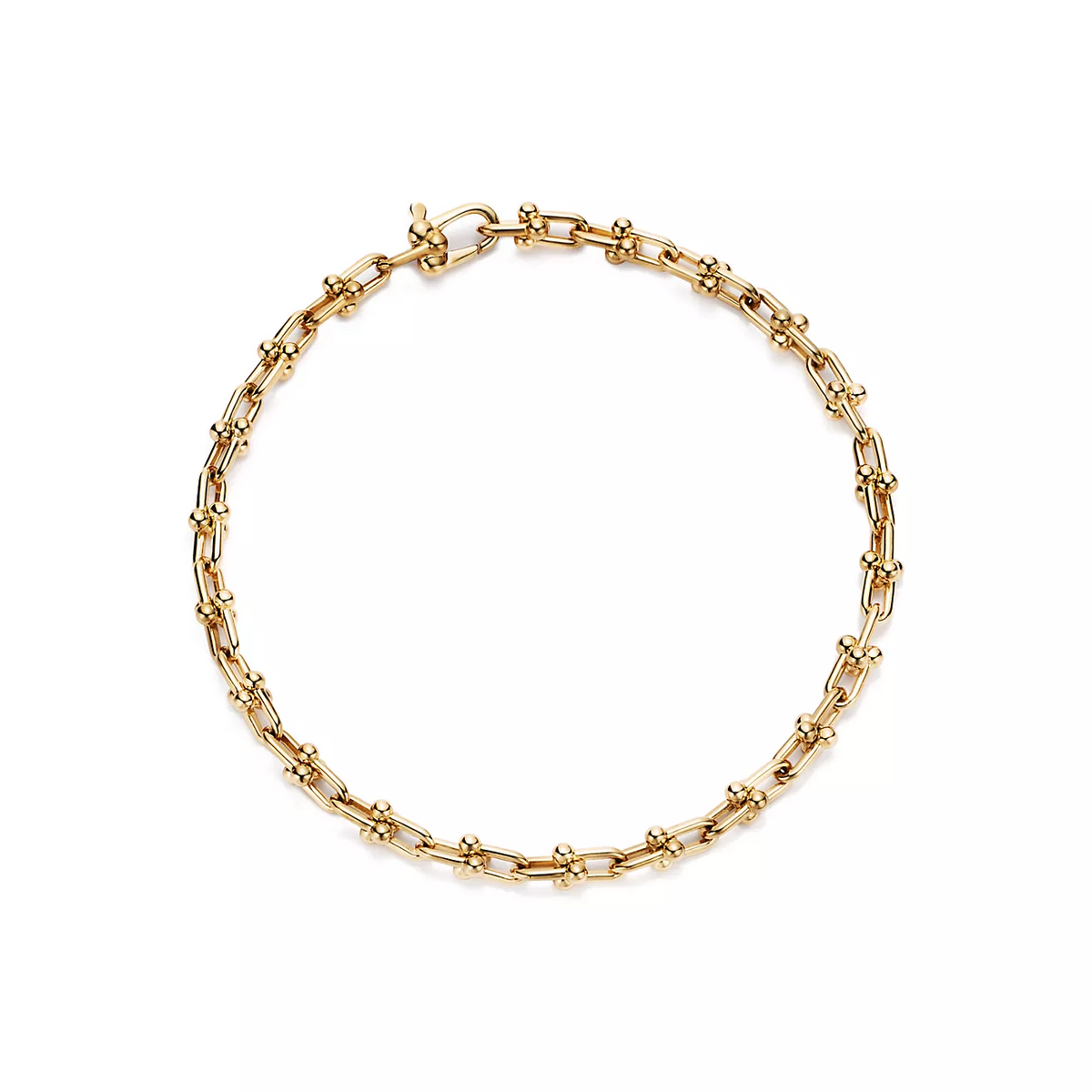 [Clover Jewelry]HARDWEAR MICRO LINK 44 MOTIF GOLD BRACELET